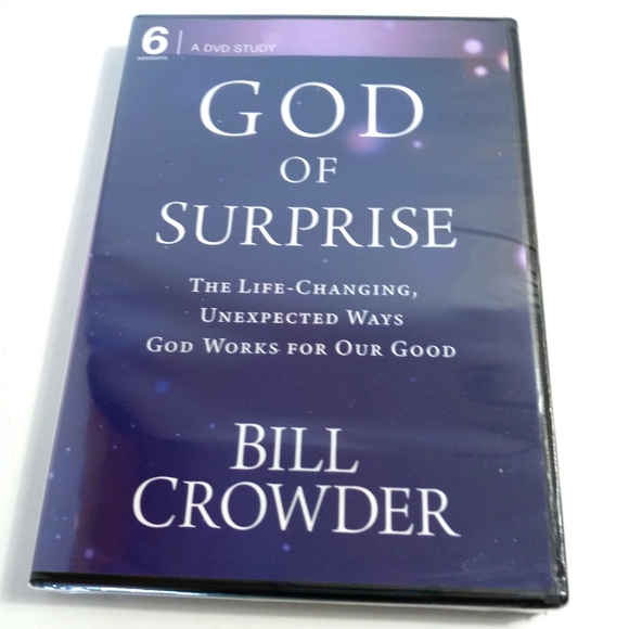 🏖 God of Surprise A 6 Session DVD Study by Bill Crowder NIB - Picture 1 of 2